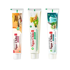 Kem đánh răng dược liệu Ngọc Châu truyền thống/trắng sáng/chuyên gia 100g/125g/170g