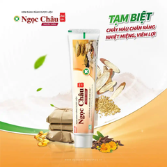 Kem đánh răng dược liệu Ngọc Châu truyền thống/trắng sáng/chuyên gia 100g/125g/170g