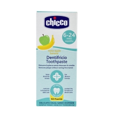 Kem đánh răng hương chuối - táo Chicco 6M+