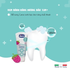 Kem đánh răng hương dâu Chicco 12M+