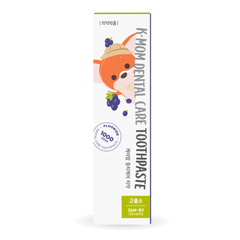 Kem đánh răng trẻ em ít flouride K-Mom 3-8 tuổi vị nho (50g)