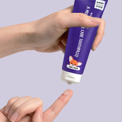 Kem đánh răng trẻ em ít flouride K-Mom 3-8 tuổi vị nho (50g)