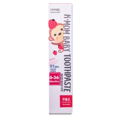 Kem đánh răng trẻ em không chứa flouride K-mom 6-36 tháng (30g)