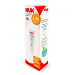 Kem đánh răng trẻ em không Flouride NUK 3-36 tháng (50ml)