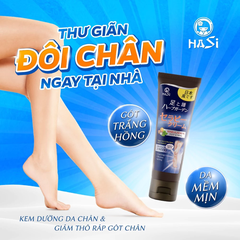 Kem dưỡng da chân Hasi giảm thô ráp & làm mềm gót chân 80g
