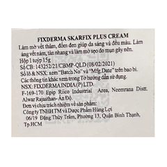 Kem dưỡng Fixderma làm giảm thâm, nám, tàn nhang 15g