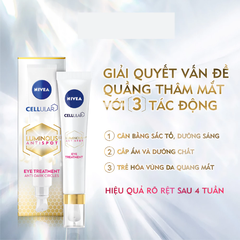 Kem dưỡng mắt Nivea chuyên sâu làm mờ quầng thâm 15ml