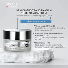 Kem dưỡng sáng da ban đêm Swiss Image 50ml