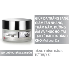 Kem dưỡng sáng da ban đêm Swiss Image 50ml