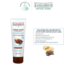 Kem dưỡng tay Evoluderm tinh chất cacao cho da rất khô 150ml