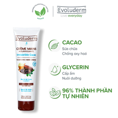 Kem dưỡng tay Evoluderm tinh chất cacao cho da rất khô 150ml