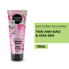 Kem dưỡng tay & móng Organic Shop 75ml