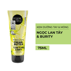 Kem dưỡng tay & móng Organic Shop 75ml