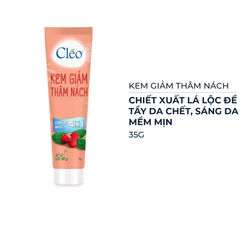 Kem giảm thâm nách Cléo chiết xuất lá lộc đề 35g