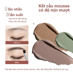 Kem lông mày Ukiss Mousse 2.5g (nhiều màu)