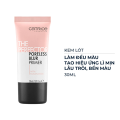 Kem lót Catrice - hỗ trợ làm đều màu, mịn màng da/hiệu chỉnh sắc da cho da mụn/dưỡng ẩm tươi mát, căng bóng da 30ml