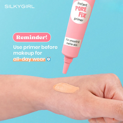 Kem lót che lỗ chân lông Silkygirl màu 01 natural 15ml