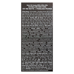 Kem lót Maybelline kiềm dầu ngăn xuống tông SPF 20 30ml