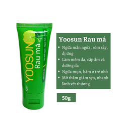 Kem rau má bôi dịu da, mờ sẹo Yoosun 50g phù hợp cho mẹ và bé