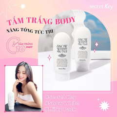 Kem tắm Secret Key dưỡng sáng da mặt và cơ thể 200g