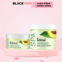 Kem tắm tẩy tế bào chết Felina chiết xuất bơ 200g /400g