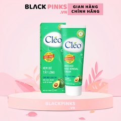 Kem tẩy lông Cleo chiết xuất bơ công thức đột phá 50g