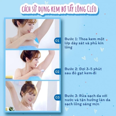 Kem tẩy lông Cléo dành cho da thường 25g/50g