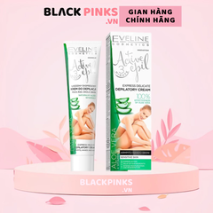 Kem tẩy lông Eveline từ Lô Hội cho da nhạy cảm 125ml