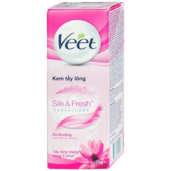 Kem tẩy lông Veet Silk & Fresh dành cho da thường 25g/50g
