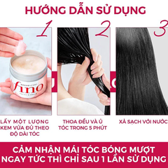Kem ủ tóc Fino Premium Touch cải thiện tóc hư tổn 230g