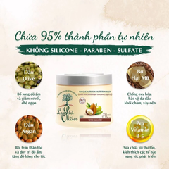 Kem ủ tóc Le Petit Olivier phục hồi sâu hư tổn 330ml