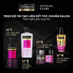 Kem ủ tóc Tresemmé Salon Rebond ngăn gãy rụng 180ml
