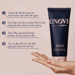 Kem ủ tóc Unove phục hồi và dưỡng siêu mềm mượt 207ml