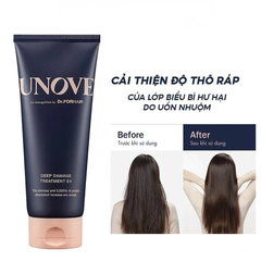 Kem ủ tóc Unove phục hồi và dưỡng siêu mềm mượt 207ml