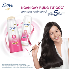 Kem xả Dove ngăn gãy rụng tóc 320g