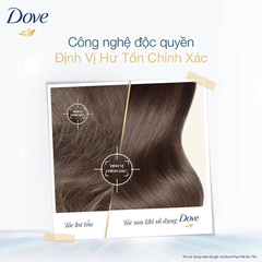 Kem xả Dove óng mềm tự nhiên 610g