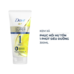 Kem xả Dove phục hồi hư tổn 1 phút siêu dưỡng 300ml