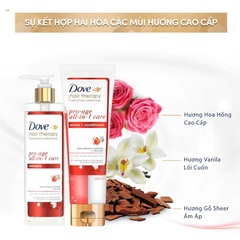Kem xả Dove serum 2in1 tóc phồng dày & ngăn lão hóa 230ml