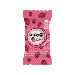 Kẹo dẻo cuộn PlayMore hương cola/hương nho/hương dâu gói 21g (từ 3 tuổi)