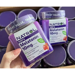 Kẹo dẻo hỗ trợ ngủ ngon Natrol Melatonin 10mg 90 viên