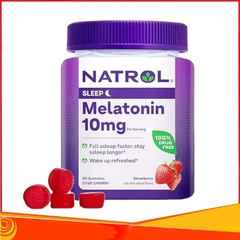 Kẹo dẻo hỗ trợ ngủ ngon Natrol Melatonin 10mg 90 viên