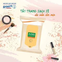 Khăn giấy tẩy trang Acnes 20 miếng