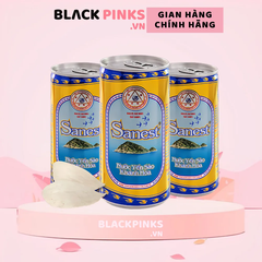 Khay 30 lon nước yến sào Khánh Hoà Sanest có đường 190ml