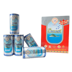 Khay 30 lon nước yến sào Khánh Hoà Sanest không đường 190ml