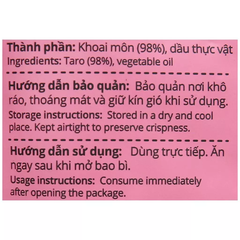 Khoai môn sấy Rộp Rộp gói 100g