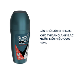 Lăn khử mùi cho nam Rexona khô thoáng Antibac 45ml