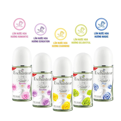 Lăn khử mùi Enchanteur sáng da Charming/Romantic/Sensation/Delightful 50ml