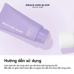 Lăn khử mùi Grace And Glow Black Opium dưỡng sáng da 50ml