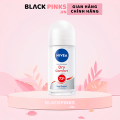 Lăn khử mùi Nivea Comfort khô thoáng cho nữ 50ml