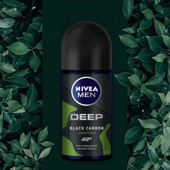 Lăn khử mùi Nivea Men than hoạt tính hương rừng 50ml